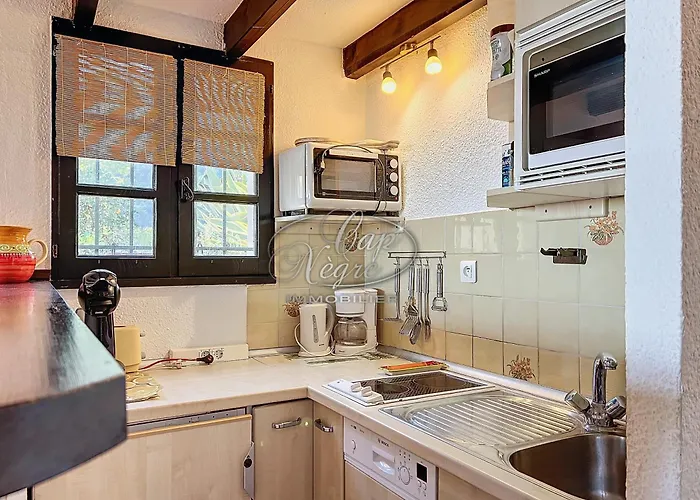 Mazet T2 Pour 4 Pers Avec Jardin Vue Avec Piscine Au Mas De Pramousquier *